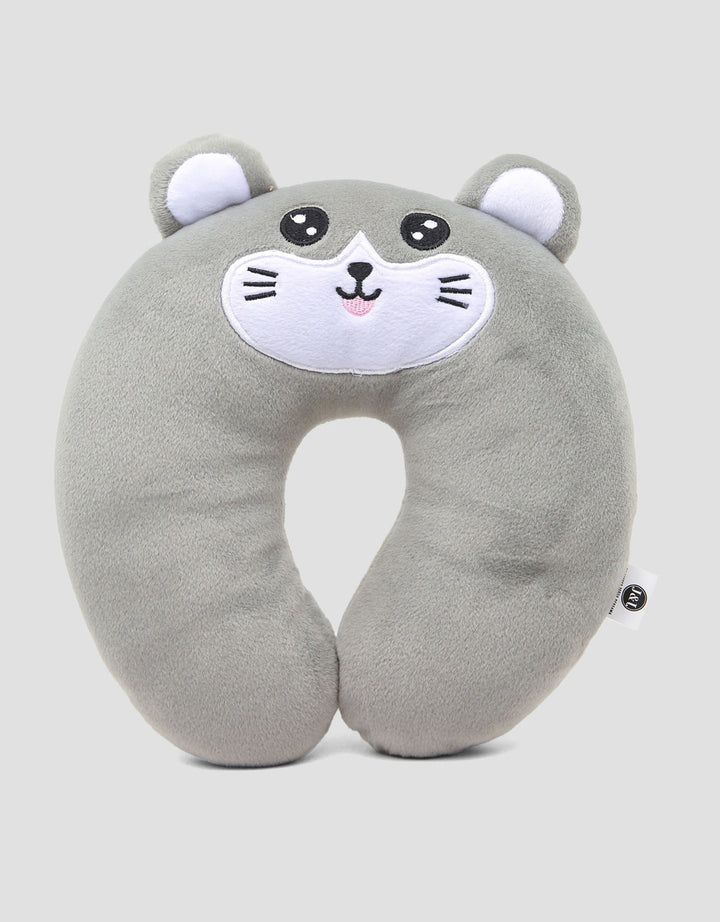 MxM J&J Character Plush Headrest Panda Smile