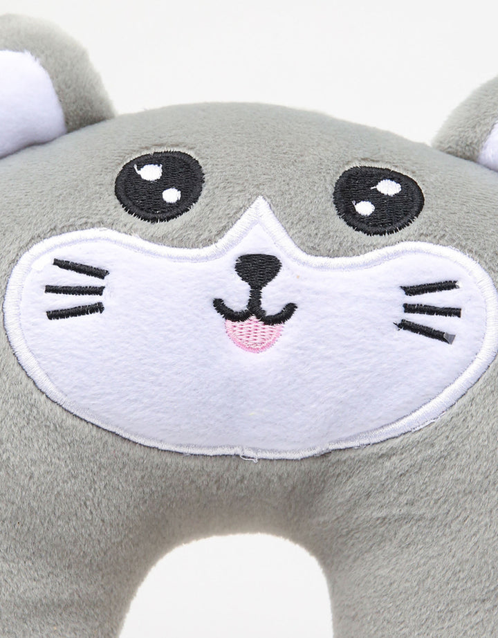 MxM J&J Character Plush Headrest Panda Smile