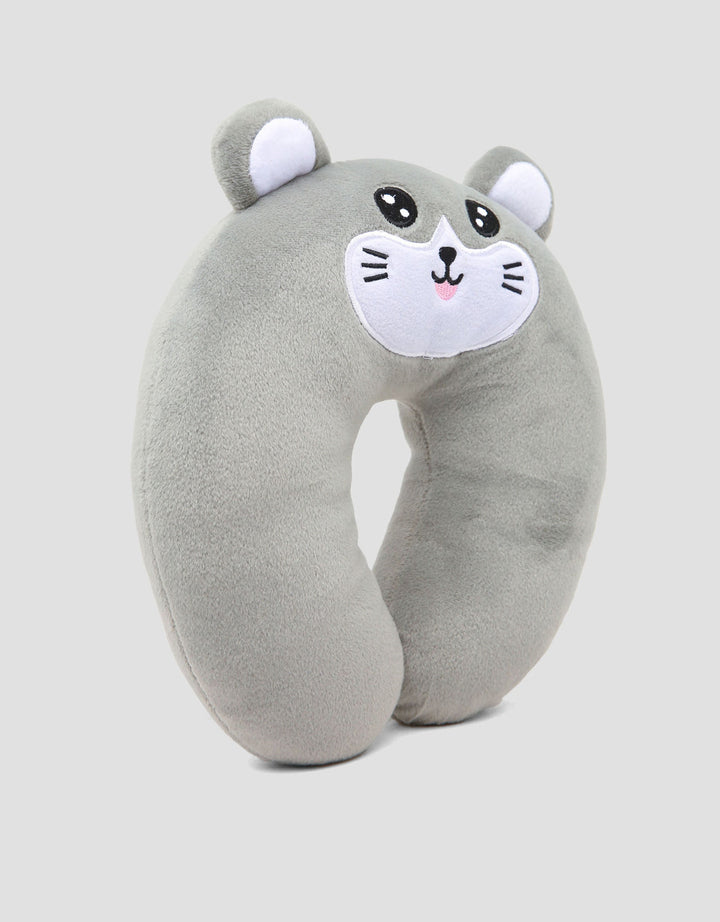 MxM J&J Character Plush Headrest Panda Smile