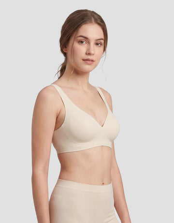 SHE'SENSE NON PUSH UP SEAMLESS FULL CUP BRA WANITA