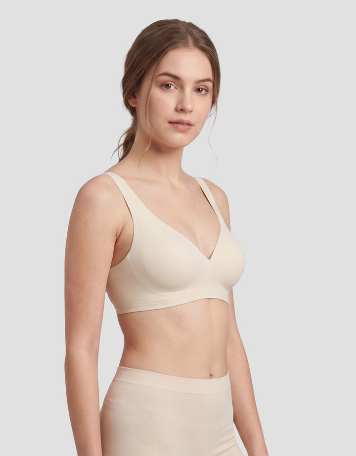 SHE'SENSE NON PUSH UP SEAMLESS FULL CUP BRA WANITA