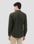 Gab's Double Pocket Kemeja Lengan Panjang Pria