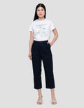 Connexion Straight With Pleats Celana Panjang Wanita