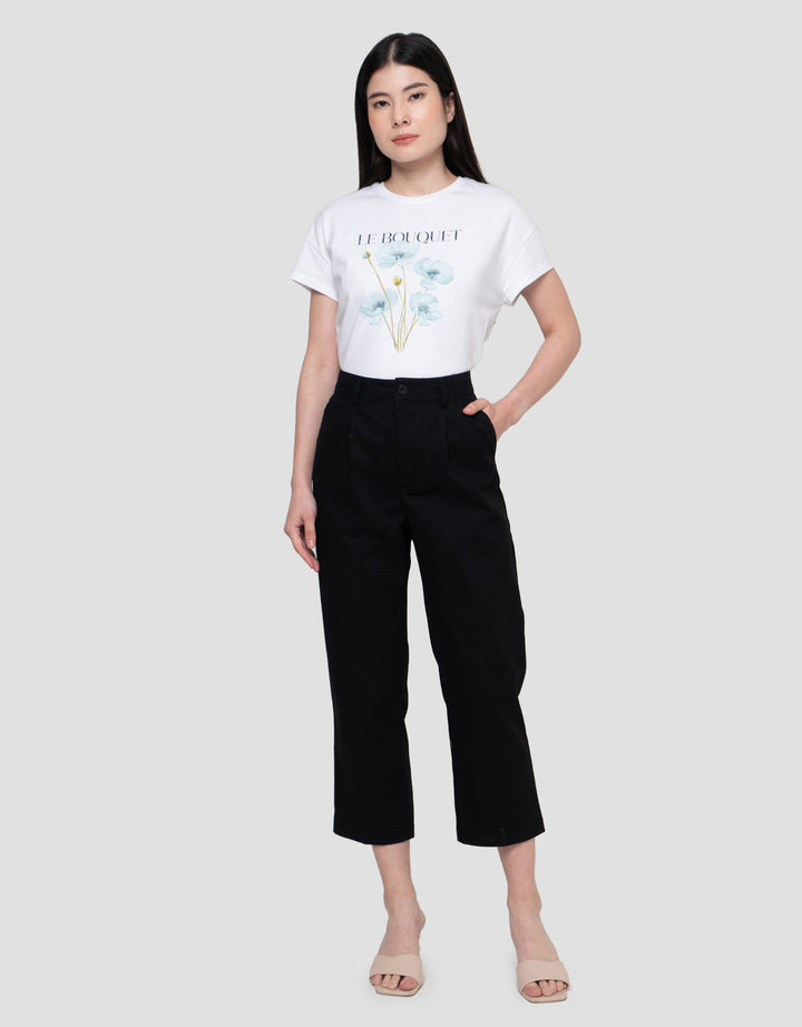 Connexion Straight With Pleats Celana Panjang Wanita