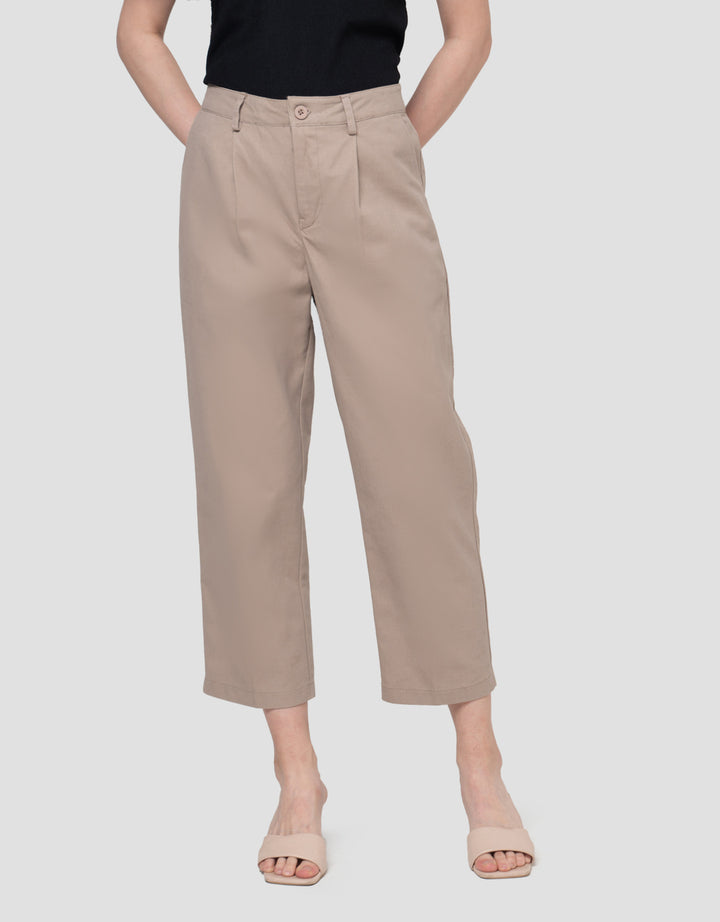 Connexion Straight With Pleats Celana Panjang Wanita