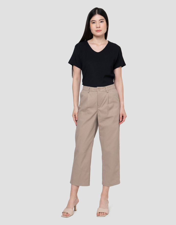 Connexion Straight With Pleats Celana Panjang Wanita