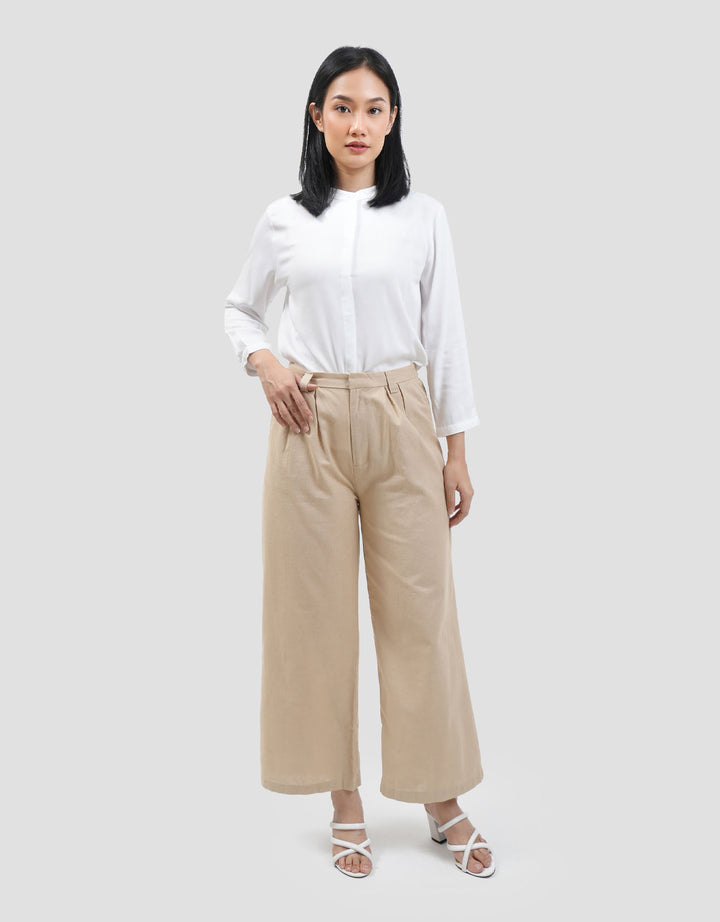 Connexion Full Length W/Pleats Celana Wanita