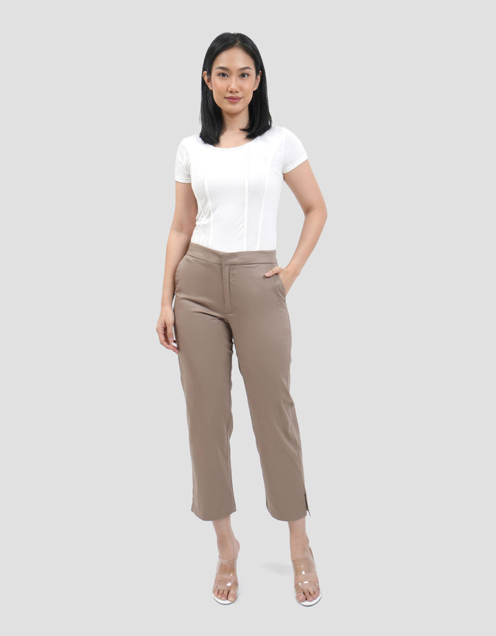 Connexion Ankle Blend Tapered With Side Slit Celana Panjang Wanita