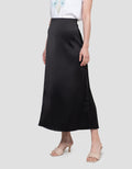 Connexion Poly Satin Clean Finish Rok Maxi Wanita