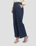 Connexion Loose Fit Lt Frnt Cut N Sewn Celana Denim Wanita
