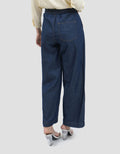 Connexion Loose Fit Lt Frnt Cut N Sewn Celana Denim Wanita