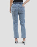 Connexion Drawsting Jogger Denim Wanita