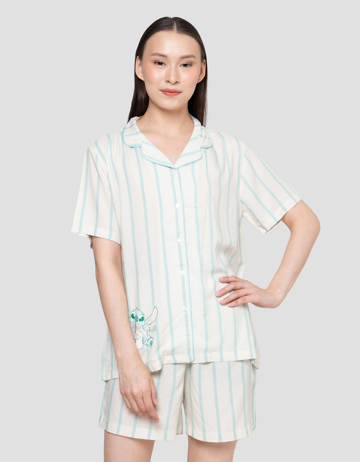 Disney Stitch Chill Time Hp Setelan Piyama Wanita