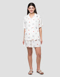 Disney Pooh And Friends In Something Red Setelan Piyama Wanita