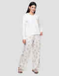 Disney Pooh And Friends In Something Red Tee Setelan Piyama Wanita