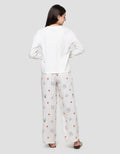 Disney Pooh And Friends In Something Red Tee Setelan Piyama Wanita