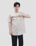 MxM Cole Embroidery Kemeja Koko Pria