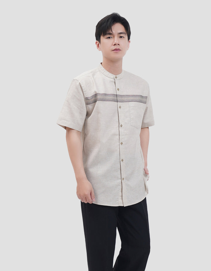 MxM Cole Embroidery Kemeja Koko Pria