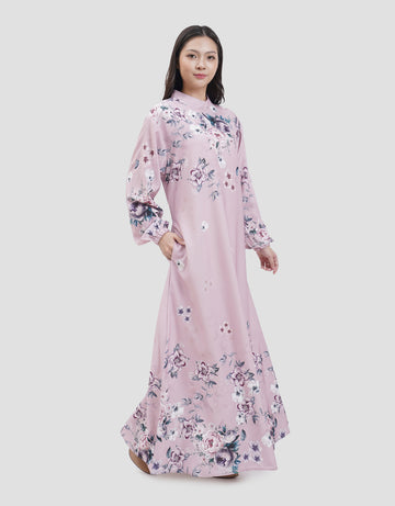 MXM CONNEXION PRINTED FLOW DRESS WANITA