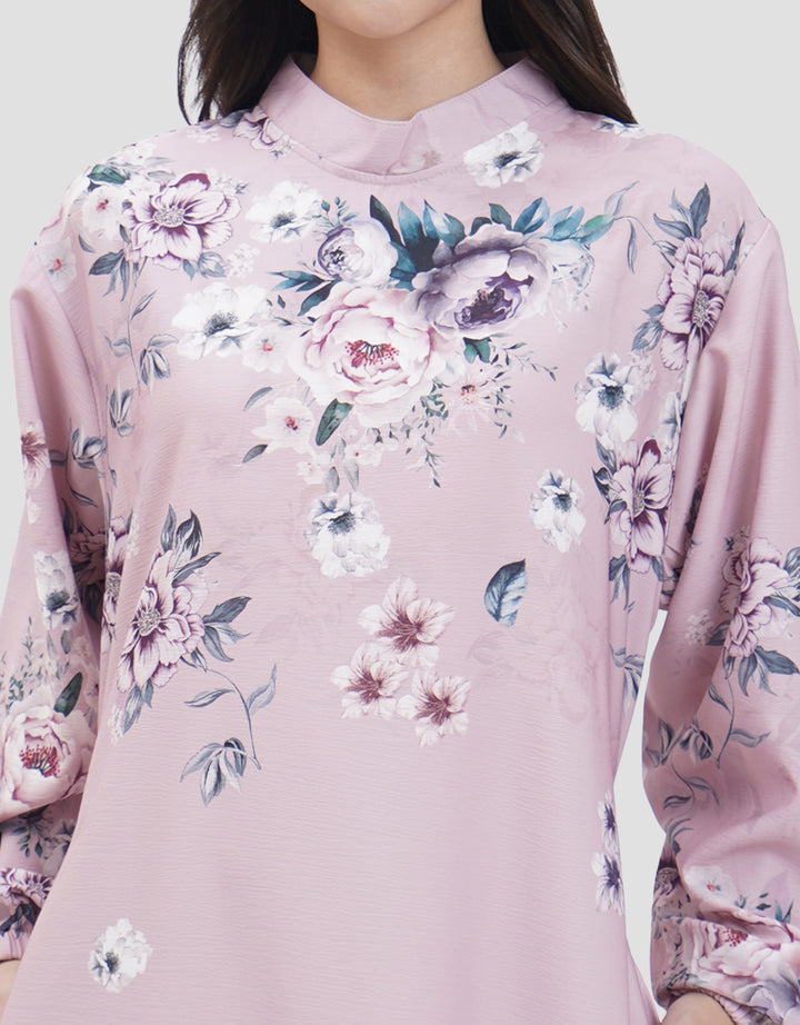 MXM CONNEXION PRINTED FLOW DRESS WANITA