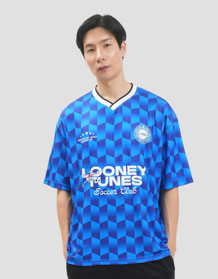 Nevada Wb Polymesh Varsity - Looney Tunes Kaos Pria