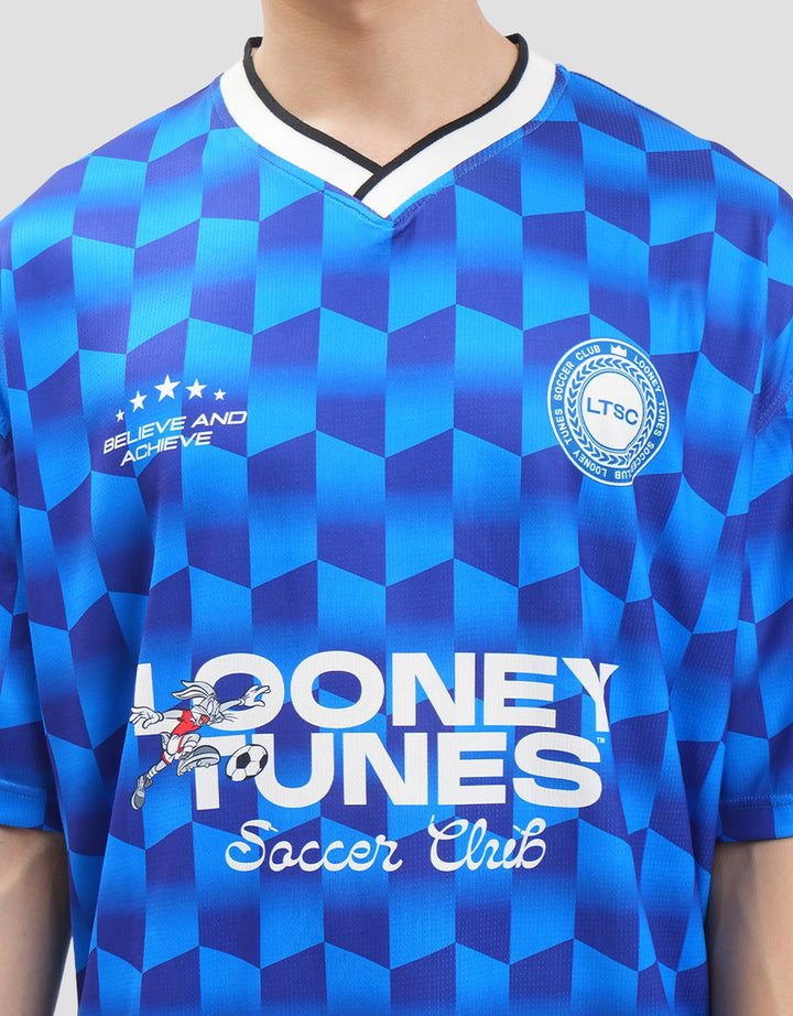 Nevada Wb Polymesh Varsity - Looney Tunes Kaos Pria