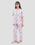 Nevada Garfield Foodie Outline With Piping Detail Setelan Piyama Wanita