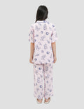 Nevada Garfield Foodie Outline With Piping Detail Setelan Piyama Wanita