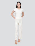 Nevada Mon Cherie Knit Rib Pj Set Setelan Piyama Wanita