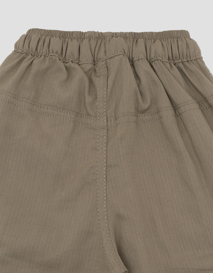 Little M Woven Ribstop With Celana Cargo Bayi