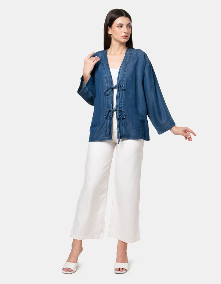 Nevada Kimono Denim Wanita