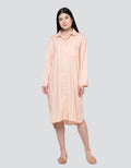 Nevada Double Stripes Maxi Dress Tidur Wanita
