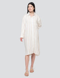 Nevada Double Stripes Maxi Dress Tidur Wanita