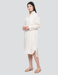 Nevada Double Stripes Maxi Dress Tidur Wanita