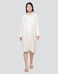 Nevada Double Stripes Maxi Dress Tidur Wanita