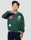 Nevada Knit Varsity Patch P Jaket Anak Laki-laki