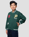 Nevada Knit Varsity Patch P Jaket Anak Laki-laki