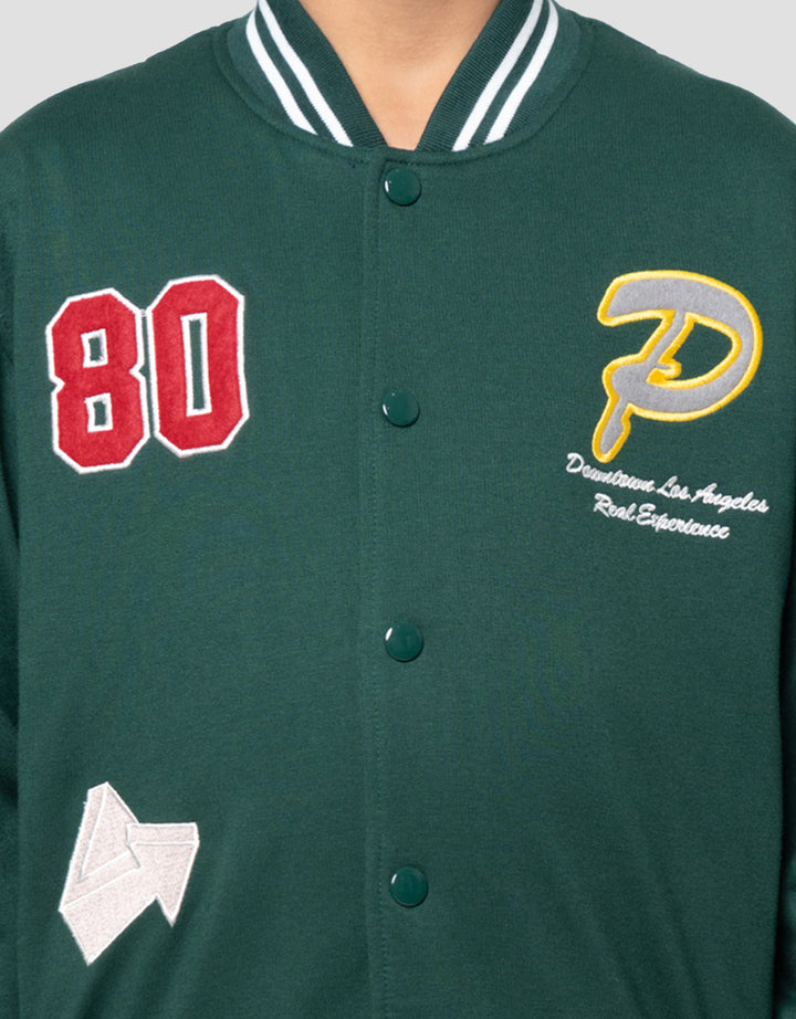 Nevada Knit Varsity Patch P Jaket Anak Laki-laki