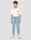 Nevada Jogger Pull On Pants Elastic Celana Denim Anak Laki-laki