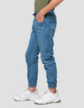 Nevada Jogger Pull On Pants Elastic Celana Denim Anak Laki-laki