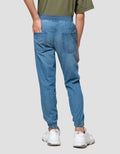Nevada Jogger Pull On Pants Elastic Celana Denim Anak Laki-laki