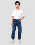 Nevada Jogger Pull On Pants Elastic Celana Denim Anak Laki-laki