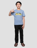 Character Ts Batman Logo Tulisan Kaos Anak Laki-laki