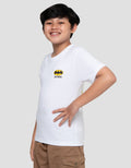 Character Batman Sign Print Kaos Anak Laki-laki