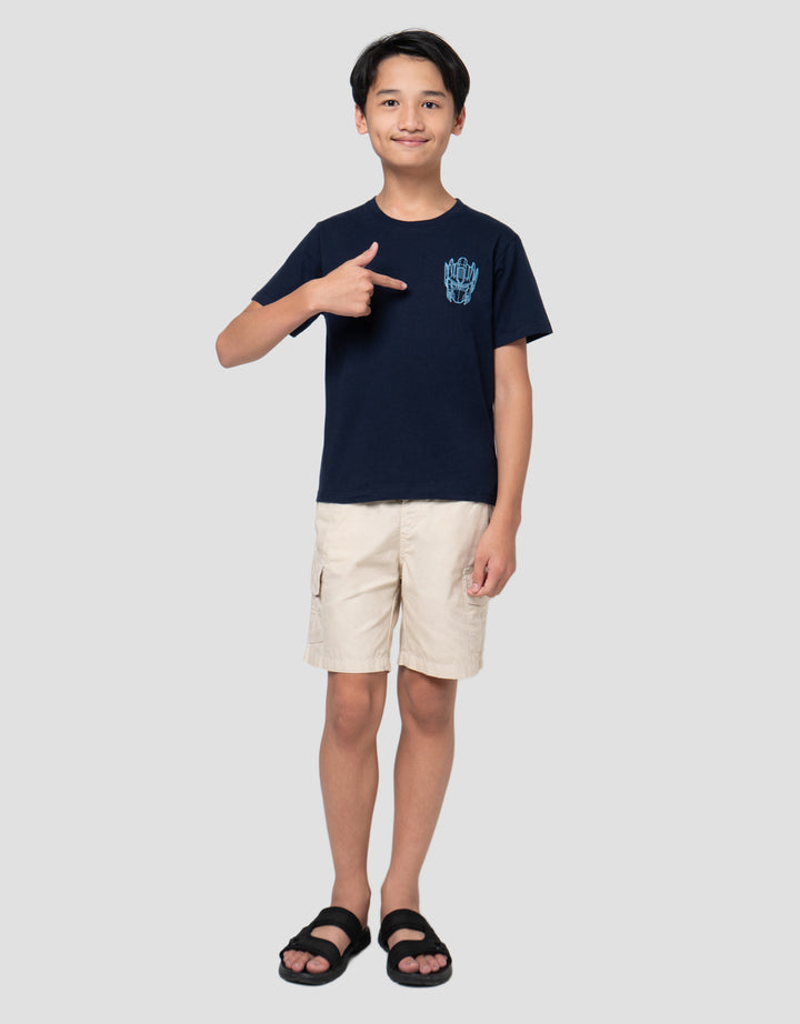 Character Print Transformers Prime Kaos Anak Laki-Laki