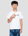 Character Batman Action Fly Print Kaos Anak Laki-laki