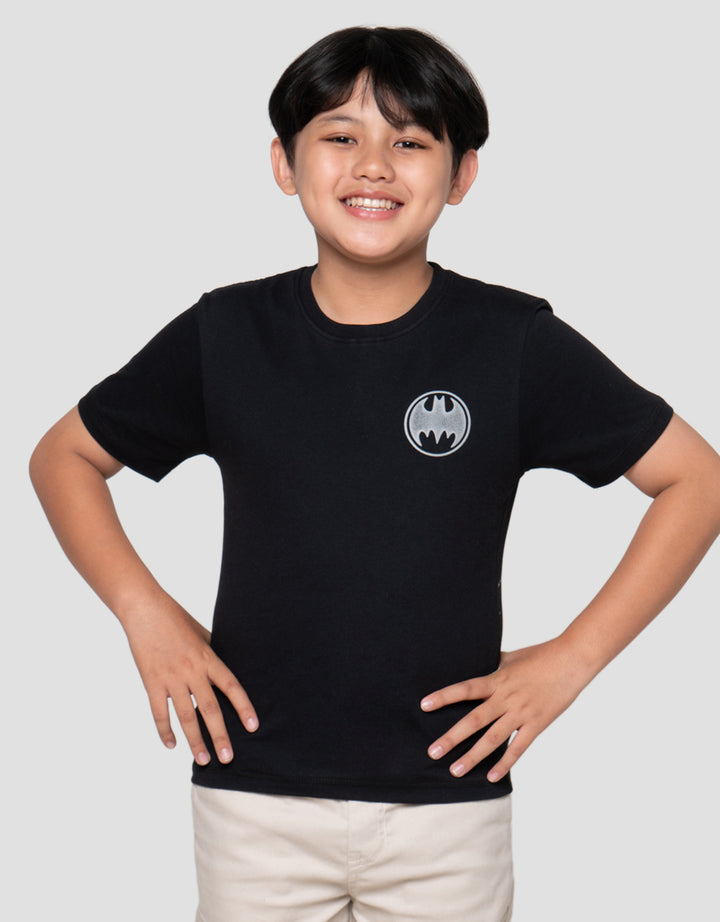 Character Batman Knight Print Kaos Anak Laki-Laki