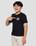 Character Batman Knight Print Kaos Anak Laki-Laki