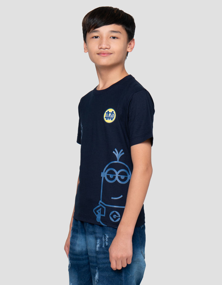 Character Minions Friends Print Kaos Anak Laki-laki
