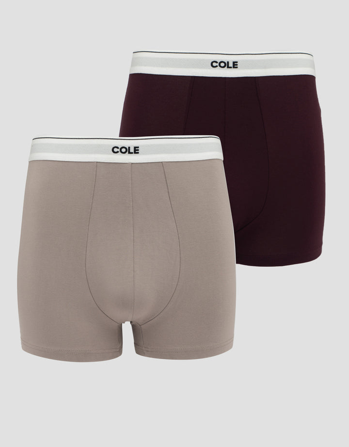 Cole 2Pk W/Center Highlight Celana Boxer Pria